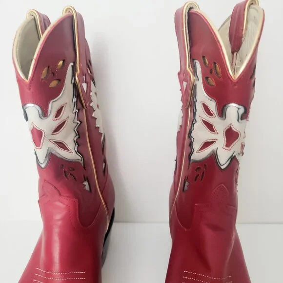 Fraulein Boot Company Thunderbird Cowboy Boots 9 - Picture 4 of 12